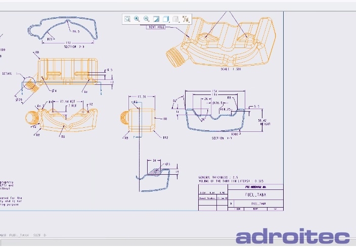 ADQC Drawing Dimension Quality Check Tool An Adroitec Product