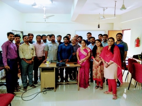 Technology Training on Creo Parametric at NITTR Bangalore